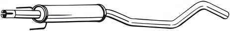 Передній глушник OPEL CORSA C 00-06, BOSAL (284777)
