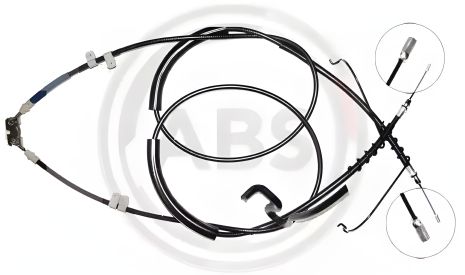 ABS трос ручного тормоза Tourneo/Transit (02-13) K17725 ABS трос ручного тормоза Tourneo/Transit (02-13) K17725