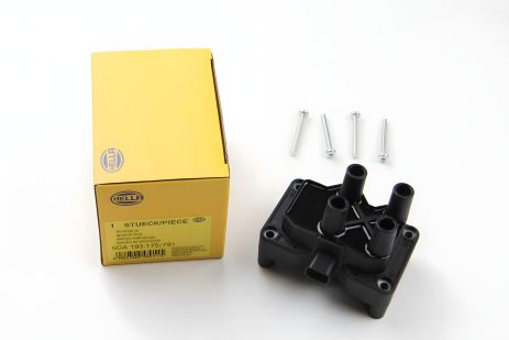 Катушка зажигания FIESTA/FOCUS/MONDEO/S40 1.4/1.6 01-, HELLA (5DA193175791)