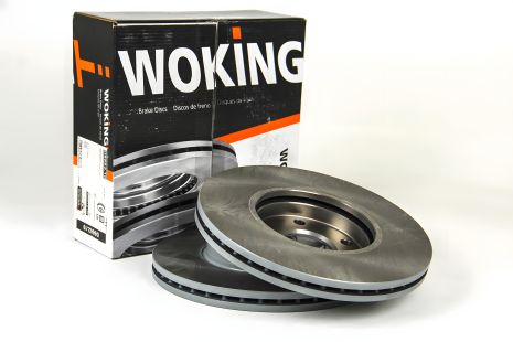 Гальмівний диск передній Tourneo/Transit (02-13), WOKING (D666210)