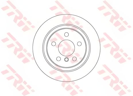 Диск тормозной (1 шт.) BMW 2(F45)/i3/X1 RD=280mm 13, TRW (DF6756) Диск тормозной (1 шт.) BMW 2(F45)/i3/X1 RD=280mm 13, TRW (DF6756)