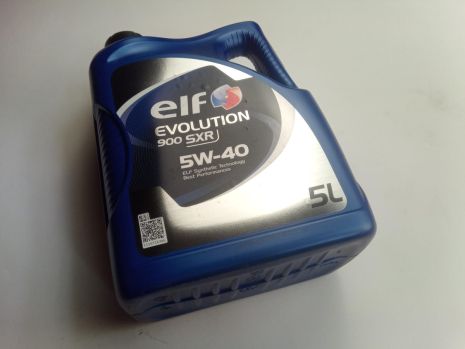 Олива моторна 5W-40 синтетична ELF Evolution 900 SXR 5л. (194877) Олива моторна 5W-40 синтетична ELF Evolution 900 SXR 5л. (194877)