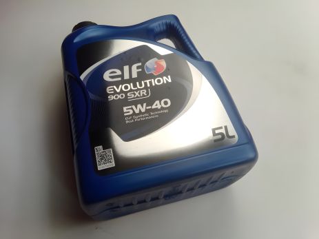 Олива моторна 5W-40 синтетична ELF Evolution 900 SXR 5л. (194877) Олива моторна 5W-40 синтетична ELF Evolution 900 SXR 5л. (194877)
