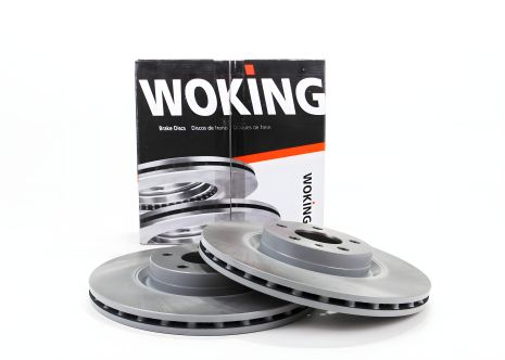 Диск передній гальмівний Combo/Doblo/Qubo/Tipo (84-21), WOKING (D631610) Диск передній гальмівний Combo/Doblo/Qubo/Tipo (84-21), WOKING (D631610)