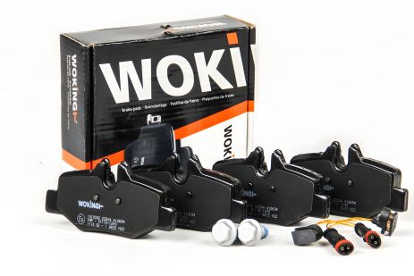 Задні гальмівні колодки Viano W639/W639 (03-21), WOKING (P1010302)