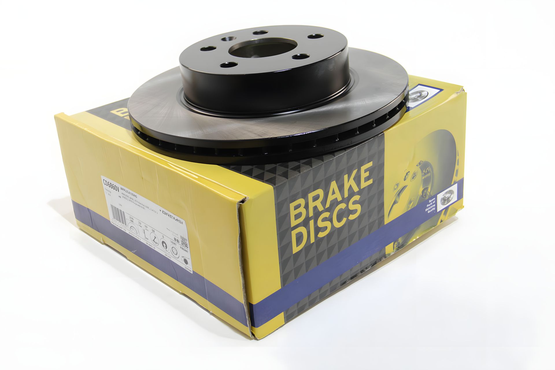 Передній гальмівний диск для Vito (638) 96-03, Bremsi Передній гальмівний диск для Vito (638) 96-03, Bremsi