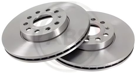 Передний тормозной диск для A3/Caddy/Golf/Octavia/Superb (01-) от ABS (17521)