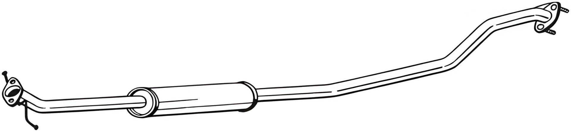 Передній Opel Agila B 08-12, Bosal (286365) Передній Opel Agila B 08-12, Bosal (286365)