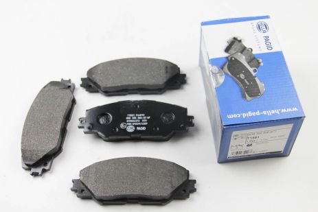 Колодки передні гальмівні AURIS/RAV 4 III/RAV 4 IV 1.8-2.5H 06-, HELLA PAGID (8DB355006871)