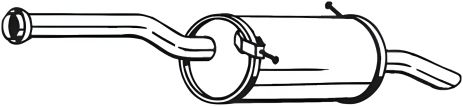 Глушник задній CITROEN Berlingo 08-, BOSAL (135121) Глушник задній CITROEN Berlingo 08-, BOSAL (135121)
