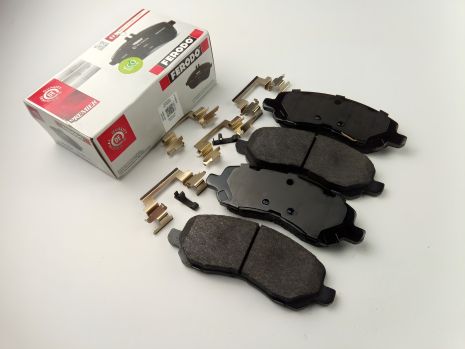 Передні гальмівні колодки Lancer X/Outlander I, від FERODO (FDB1621) (68035576 AA) Передні гальмівні колодки Lancer X/Outlander I, від FERODO (FDB1621) (68035576 AA)