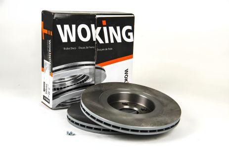 Гальмівний диск A3/Bora/Golf/Ibiza/Leon (96-15), WOKING (D654610)