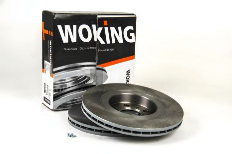 Диск гальмівний A3/Bora/Golf/Ibiza/Leon (96-15), WOKING (D654610) Диск гальмівний A3/Bora/Golf/Ibiza/Leon (96-15), WOKING (D654610)