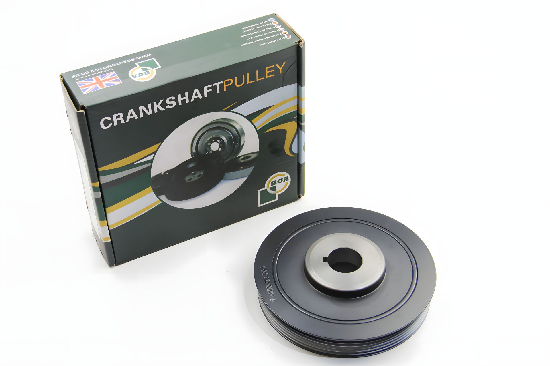 Шків валу колінчастого Scudo/Jumpy/Expert/Partner 2.0 JTD/HDI/1.9D (+болт), BGA (DP0598K) Шків валу колінчастого Scudo/Jumpy/Expert/Partner 2.0 JTD/HDI/1.9D (+болт), BGA (DP0598K)