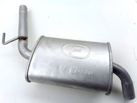 Резонатор Passat 1.6/1.8/1.9 D 88-96, POLMO (30.17) (357253409), з покращеною акустикою