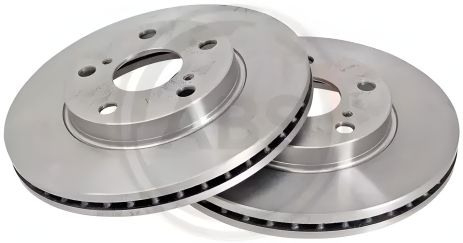 Передній гальмівний диск Auris/Corolla (07-14), A.B.S. (17828) Передній гальмівний диск Auris/Corolla (07-14), A.B.S. (17828)