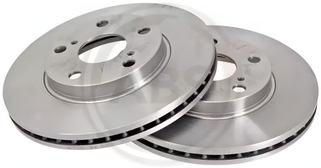 Передній гальмівний диск Auris/Corolla (07-14), A.B.S. (17828)