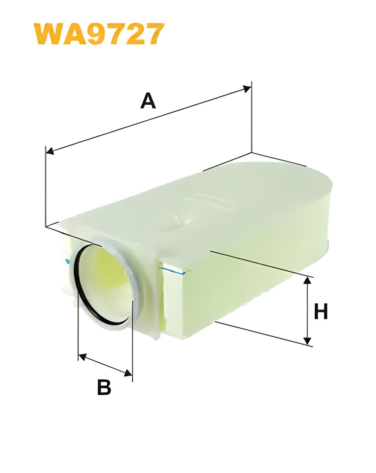 Повітряний фільтр MERCEDES-BENZ CLS, WIX FILTERS (WA9727) Повітряний фільтр MERCEDES-BENZ CLS, WIX FILTERS (WA9727)