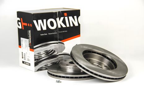 Передній гальмівний диск Lacetti 05- (256x24), WOKING (D695910)