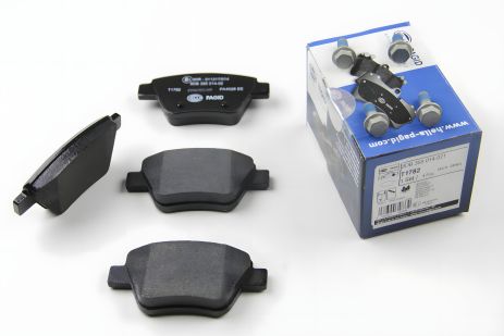 Тормозные колодки задние HELLA PAGID (8DB355014021) для Caddy/Jetta 10-/Golf 09-13 Тормозные колодки задние HELLA PAGID (8DB355014021) для Caddy/Jetta 10-/Golf 09-13
