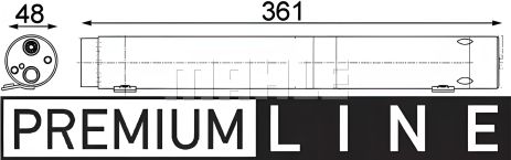 Дегідратор кондиціонера Sprinter (906) 1.8-3.5/2.1-3.0 06-, MAHLE/KNECHT (AD95000P) Дегідратор кондиціонера Sprinter (906) 1.8-3.5/2.1-3.0 06-, MAHLE/KNECHT (AD95000P)
