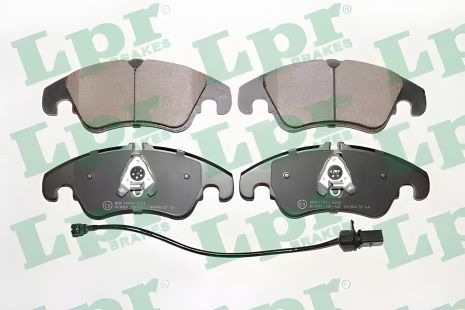 Гальмівні колодки передні для AUDI A4 1.8TFSI-2.0TDI 07-, LPR (05P1420A) Гальмівні колодки передні для AUDI A4 1.8TFSI-2.0TDI 07-, LPR (05P1420A)