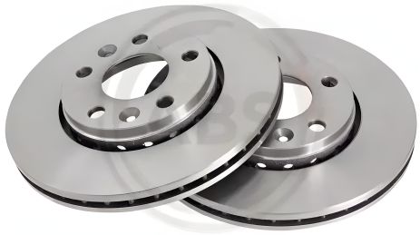 Передний тормозной диск для Duster/Fluence/Megane/Scenic 07-, ABS (17976)