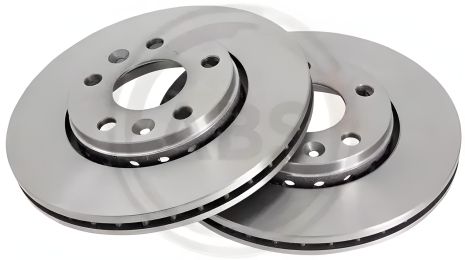 Передній гальмівний диск для Duster, Fluence, Megane, Scenic 07-, A.B.S. (17976)