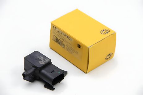 Датчик давления воздуха отходящих газов для BMW E60 M47D20, HELLA (6PP009409021)