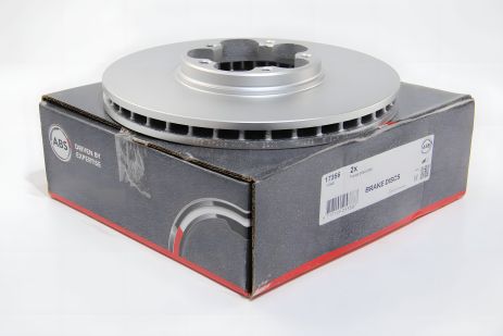 Передний тормозной диск для Transit (04-06), ABS (17356)