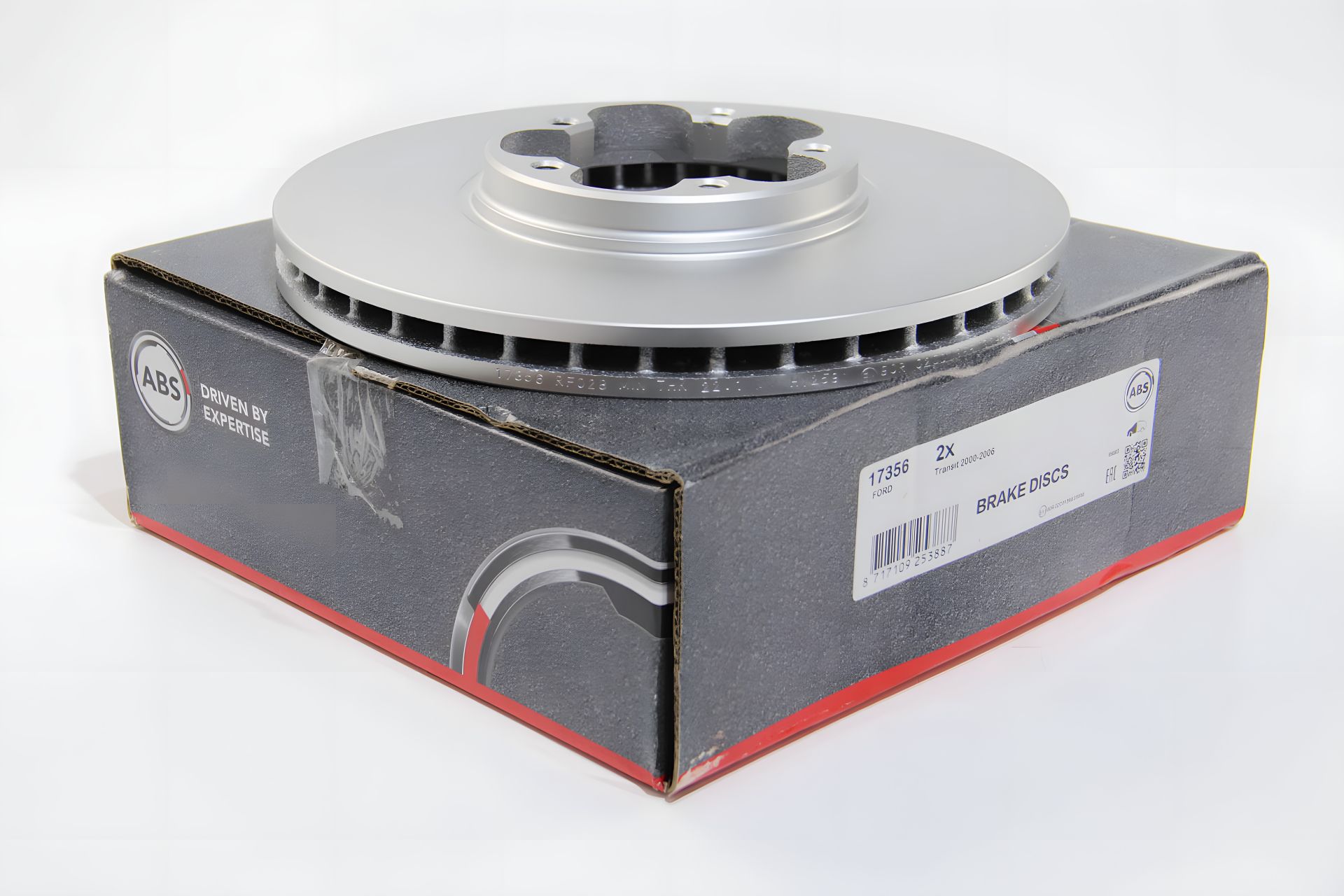 Передній гальмівний диск Transit (04-06), A.B.S. (17356) Передній гальмівний диск Transit (04-06), A.B.S. (17356)