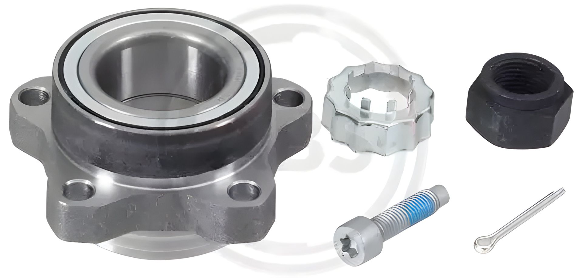 Передній маточинний підшипникний комплект для Ford Transit (V347) 06-, A.B.S. (201096) Передній маточинний підшипникний комплект для Ford Transit (V347) 06-, A.B.S. (201096)