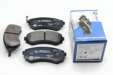 Задние тормозные колодки Almera/Patrol 95-1.4-4.2, HELLA PAGID (8DB355017201) Задние тормозные колодки Almera/Patrol 95-1.4-4.2, HELLA PAGID (8DB355017201)