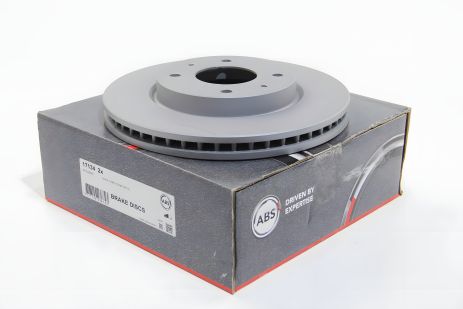 Гальмівний диск передній Galant/Lancer (99-11) (ABS 17134), A.B.S. (17134)
