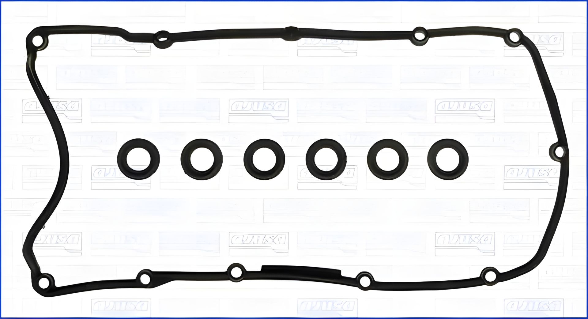 Прокладка клапанної кришки (комплект) VW T4/T5 2.8/3.2 i 00-, AJUSA (56035100) Прокладка клапанної кришки (комплект) VW T4/T5 2.8/3.2 i 00-, AJUSA (56035100)