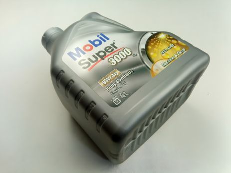 Олива моторна 5W-40 синтетична MOBIL Super 3000 X1 4л. (152061)