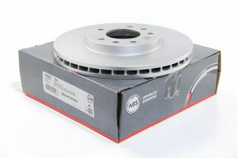 Передній гальмівний диск для Astra/Combo/Corsa/Meriva/Nabira (99-21), A.B.S. (16953)