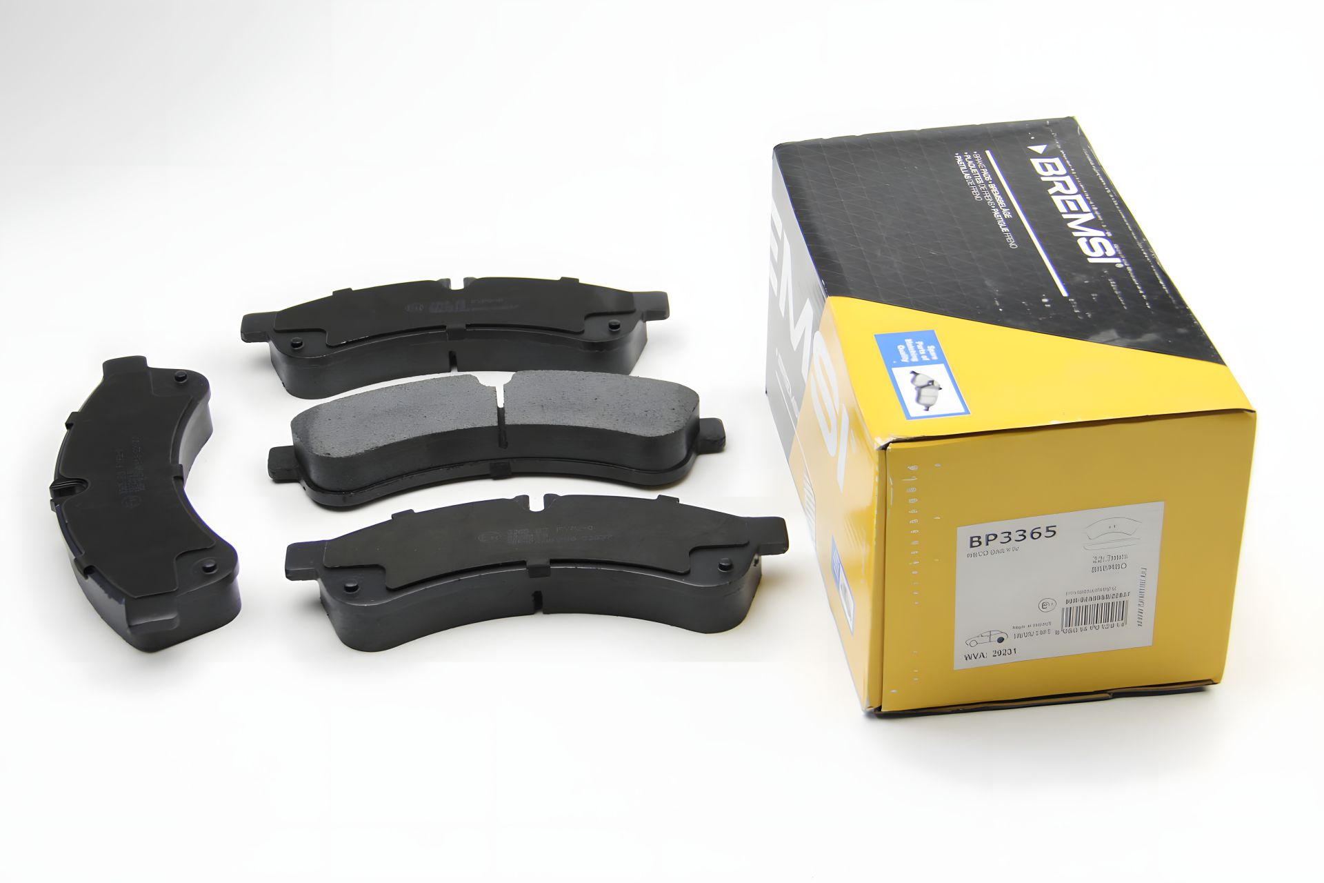 Задні гальмівні колодки Daily 06-, Bremsi (BP3365) Задні гальмівні колодки Daily 06-, Bremsi (BP3365)