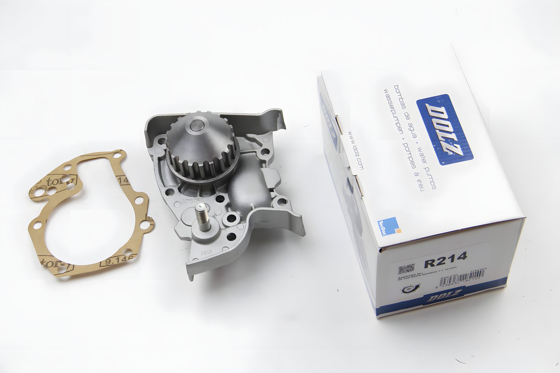 Водяна помпа DACIA/RENAULT Solenza/Megane 1,4 95-08, DOLZ (R214) Водяна помпа DACIA/RENAULT Solenza/Megane 1,4 95-08, DOLZ (R214)