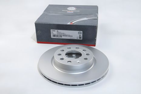 Передній гальмівний диск A3/Caddy/Golf/Jetta/Leon/Octavia/Toledo 03-, A.B.S. (17522)