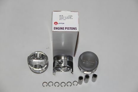 Поршень Matiz 0.8 68,75 1-й ремонт, AMP (PX-DAE-3A-1401-025) анодовані, з пальцями/під кільця 1,2*1,5*2,8