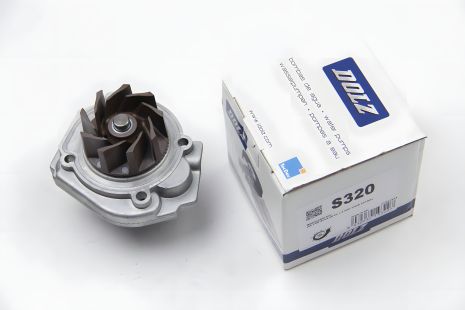 Водяна помпа ABARTH/ALFA ROMEO/FIAT/OPEL/VAUXHALL 500/Mito/Punto/Combo/Combo 1,1-1,4 97, DOLZ (S320) Водяна помпа ABARTH/ALFA ROMEO/FIAT/OPEL/VAUXHALL 500/Mito/Punto/Combo/Combo 1,1-1,4 97, DOLZ (S320)