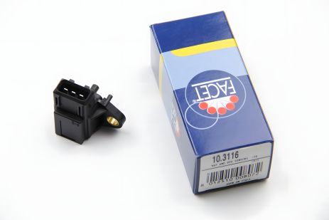 Датчик давления наддува (3 контакта) FACET для BMW 1(E81,F20)/3(E46,E90,F30,F80) 2.0D/3.0D/3.9D с 2001 (10311)