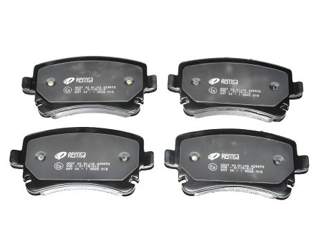 Комплект гальмівних колодок, дискове гальмо AUDI A4 03.2003-, VW PHAETON 02.2004- Задн., REMSA (089700) Надійний