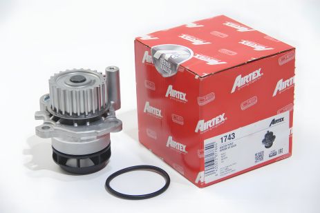 Водяна помпа A3/A4/A6/Octavia/Golf V/Passat 2.0 TFSI/GTI 04-, AIRTEX (1743)