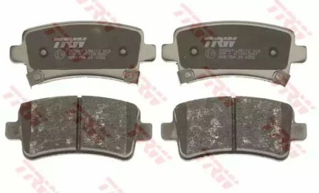 Комплект гальмівних колодок ROEWE (SAIC), CHEVROLET MALIBU, SAAB 9-5, TRW (GDB1784) Комплект гальмівних колодок ROEWE (SAIC), CHEVROLET MALIBU, SAAB 9-5, TRW (GDB1784)