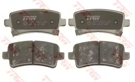 Комплект фрикционных тормозных колодок ROEWE (SAIC), CHEVROLET MALIBU, SAAB 9-5, TRW (GDB1784)