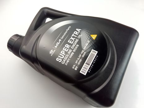 Моторное масло 5W-30 полусинтетическое HYUNDAI Super Extra Gasoline 4л (05100-00410)