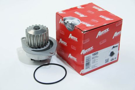 Помпа водяна Berlingo/Partner 00-/C3/C4 1.6i 02- (19z), AIRTEX (1600)