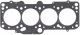 Прокладка головки audi a4 / vw golf/passat 1.6 i 94- (1.65 mm), ELRING (629363)